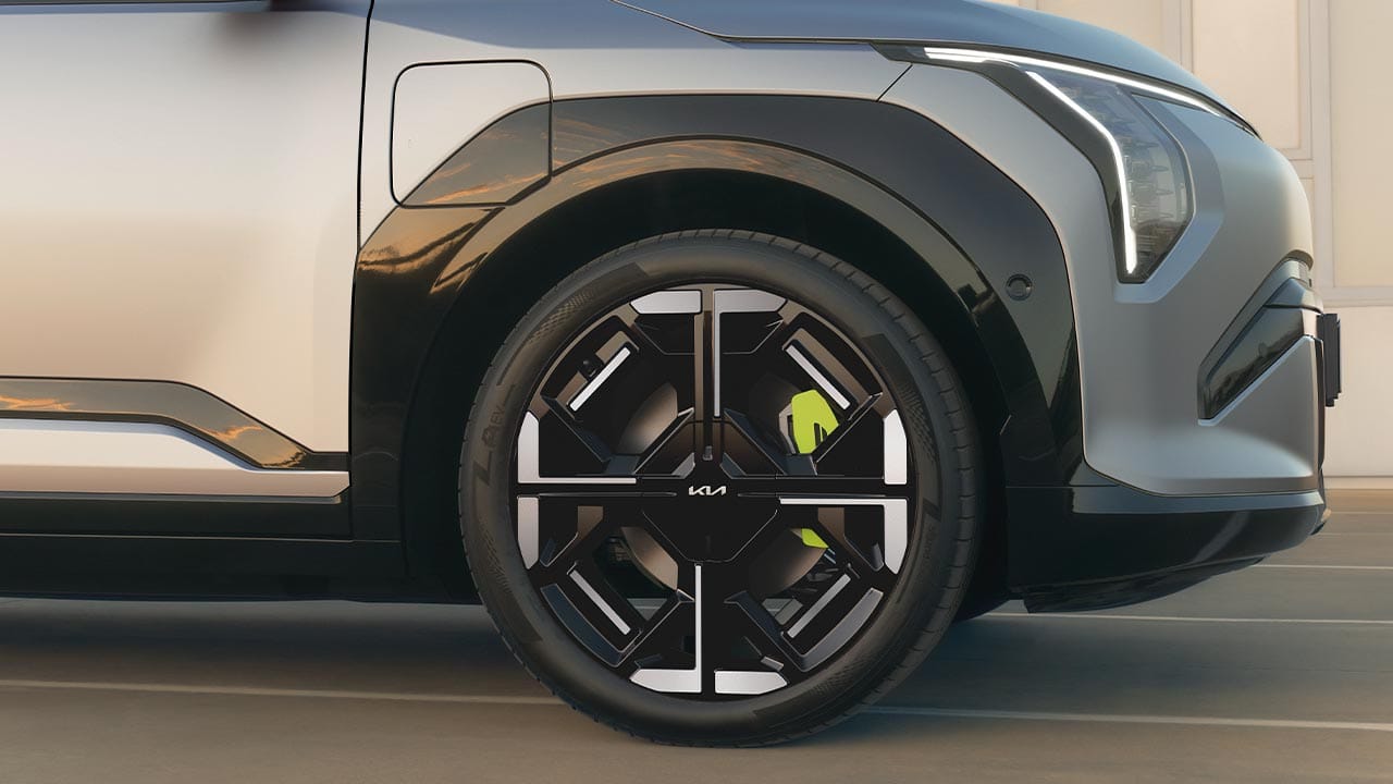 20-Zoll-Räder für GT-Fahrdynamik.